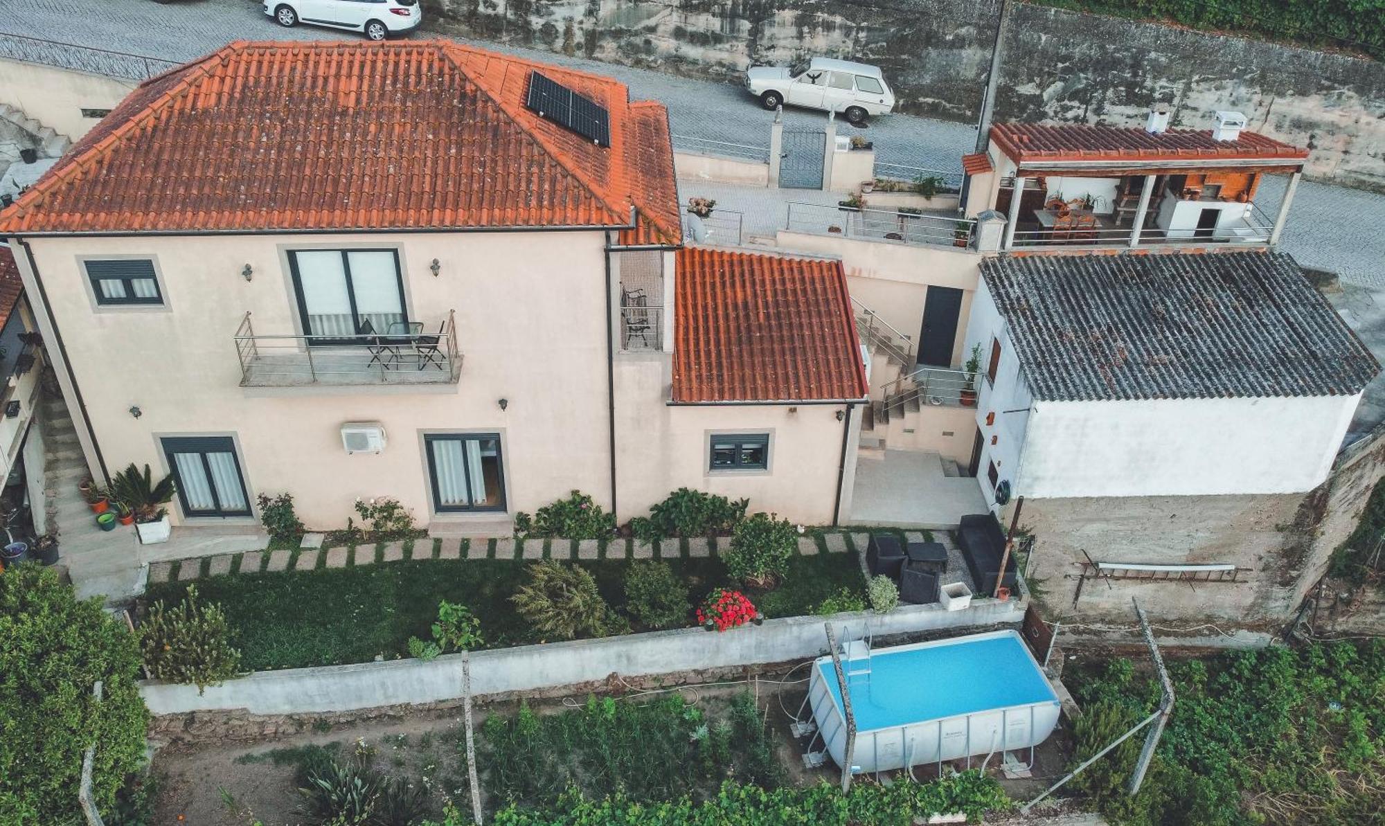 Vivenda A Beira Rio Villa Armamar Exterior foto